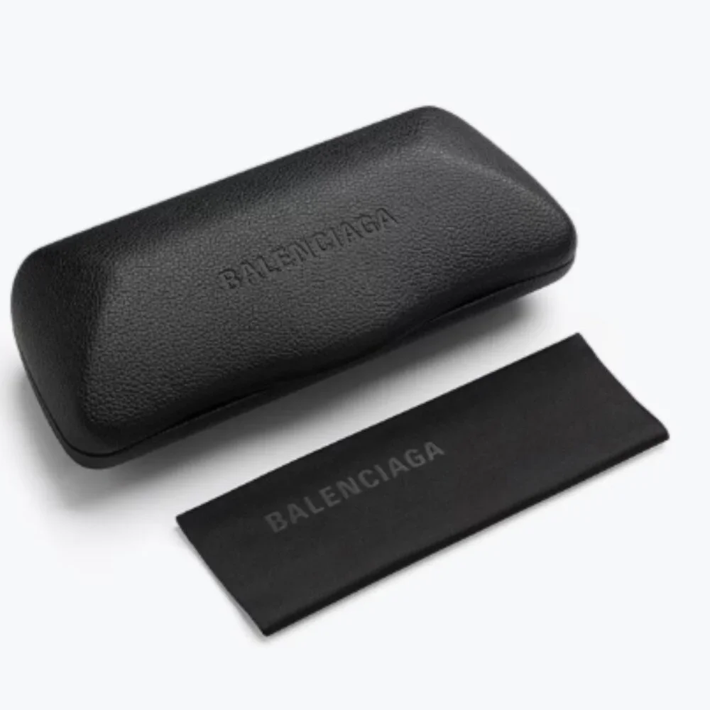 NEW BALENCIAGA SUNGLASSES, BLACK SQAURE BALENCIAGA EYEWEAR - Picture 4 of 4